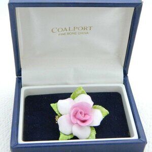 Coalport Fine Bone China ENGLISH Pink Flower